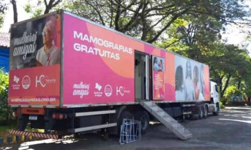 Carreta do Rastreamento do Câncer de Mama oferece mamografias gratuitas em São Francisco do Conde