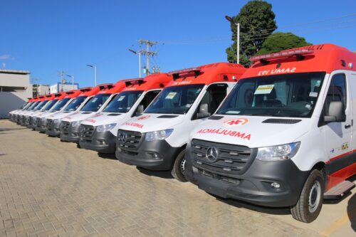Candeias recebe nova ambulância do SAMU e viatura da Polícia Militar do Governo do Estado