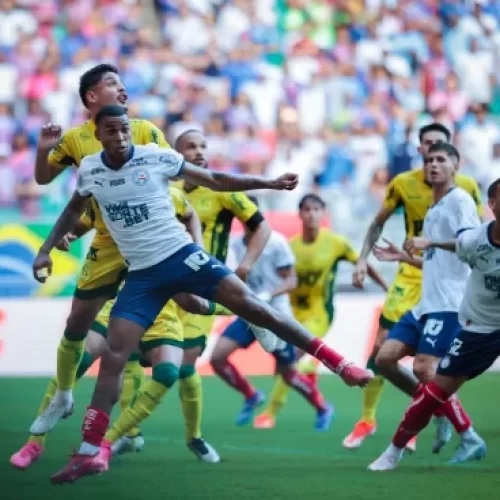 Bahia empata com Mirassol e segue sem vencer no Brasileirão