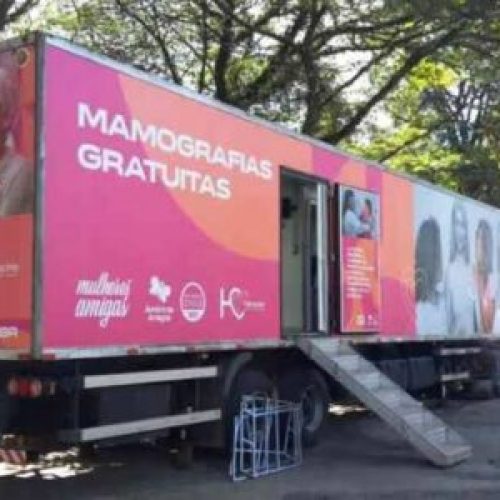 Carreta do Rastreamento do Câncer de Mama oferece mamografias gratuitas em São Francisco do Conde