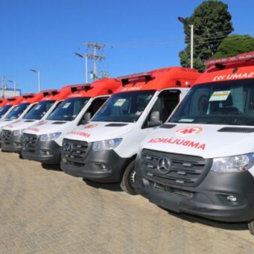 Candeias recebe nova ambulância do SAMU e viatura da Polícia Militar do Governo do Estado