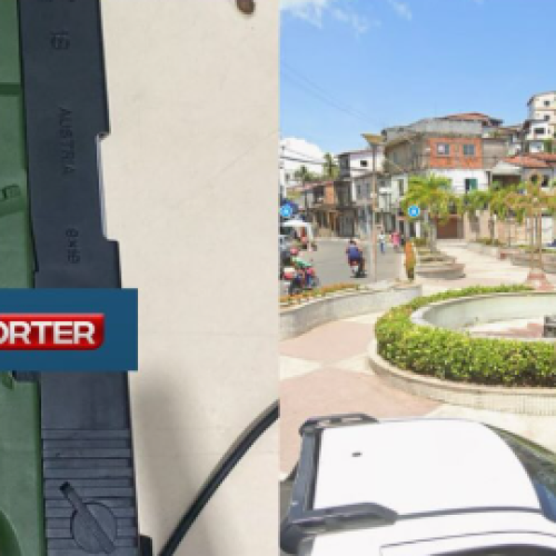 Homem é preso com simulacro após briga na Praça Santa Cruz, em São Francisco do Conde